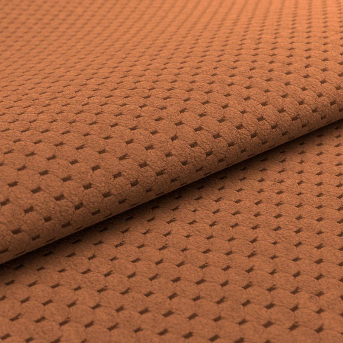 Ecksofa mit Schlaffunktion Gemini Terracotta Chenille - Chromfarben/Terracotta, KONVENTIONELL, Textil (312/234cm)