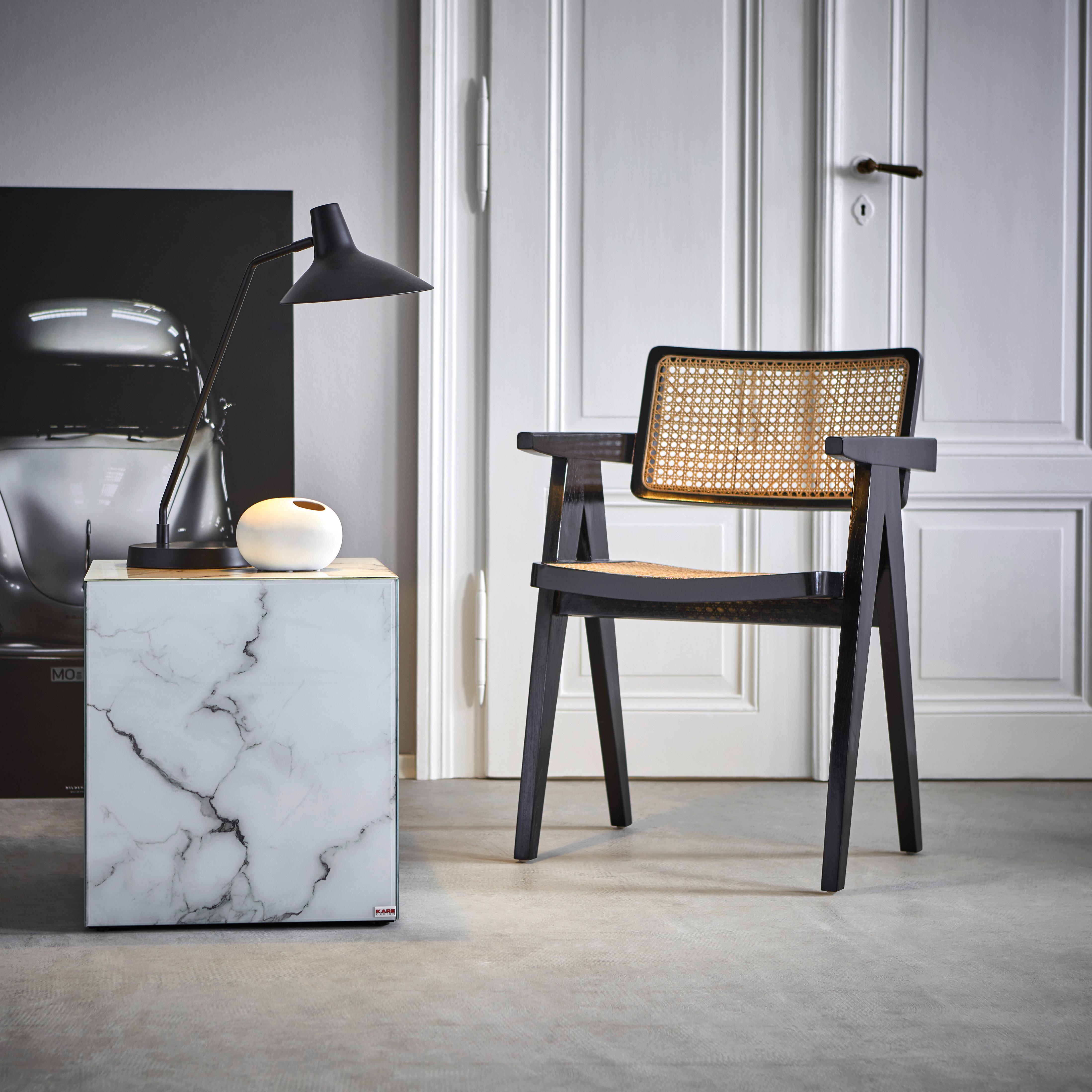 Tischleuchte Schwarz L: 54 cm - Schwarz, Design, Metall (54/23/55cm) - Nordlux