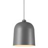 Hängeleuchte Angle Grau D: 21 Cm - Grau, Design, Metall (21/32cm) - Nordlux
