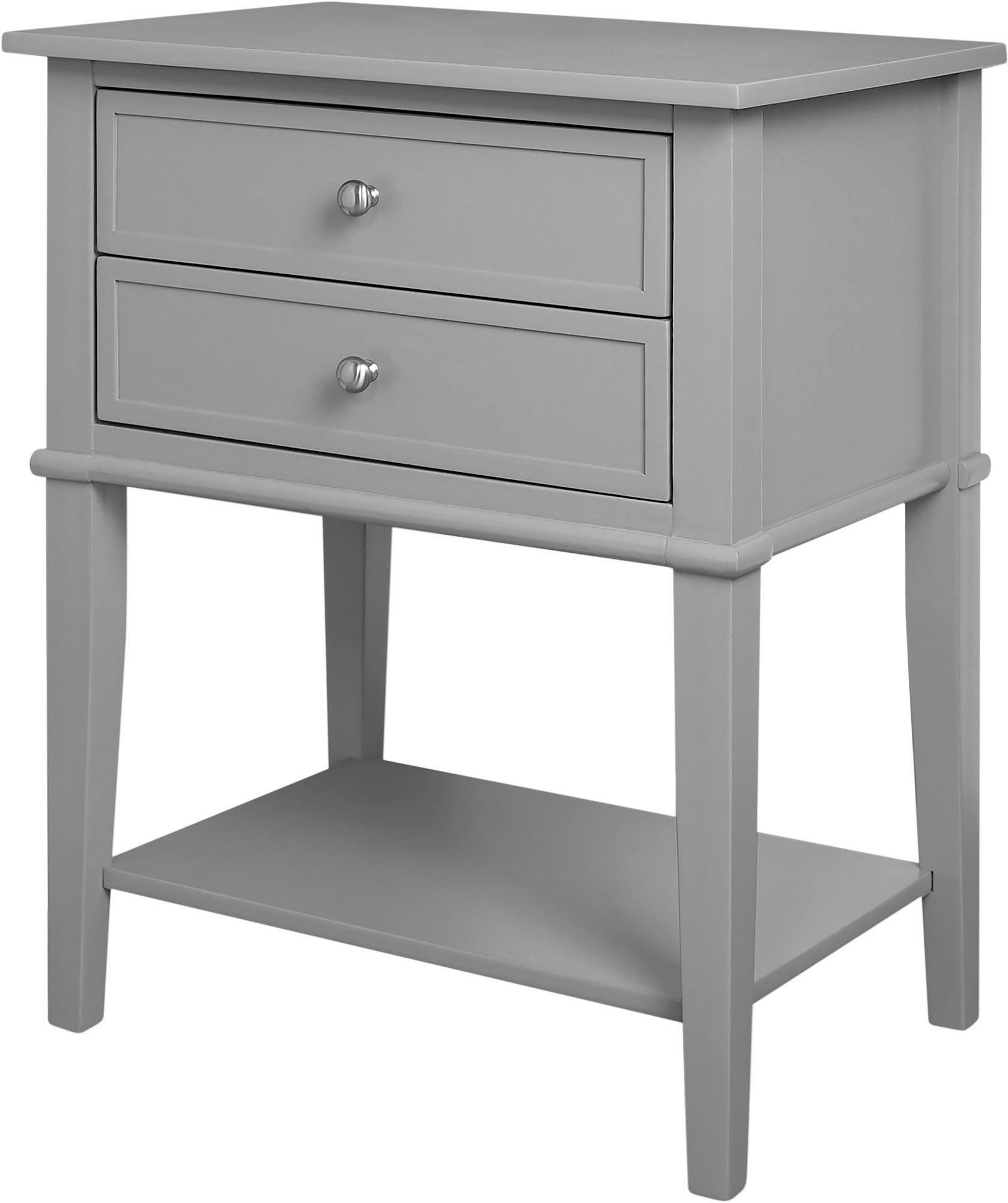 BEISTELLTISCH Franklin Grau B: 55 cm - Grau, Design, Holz/Holzwerkstoff (55/40/72cm) - MID.YOU