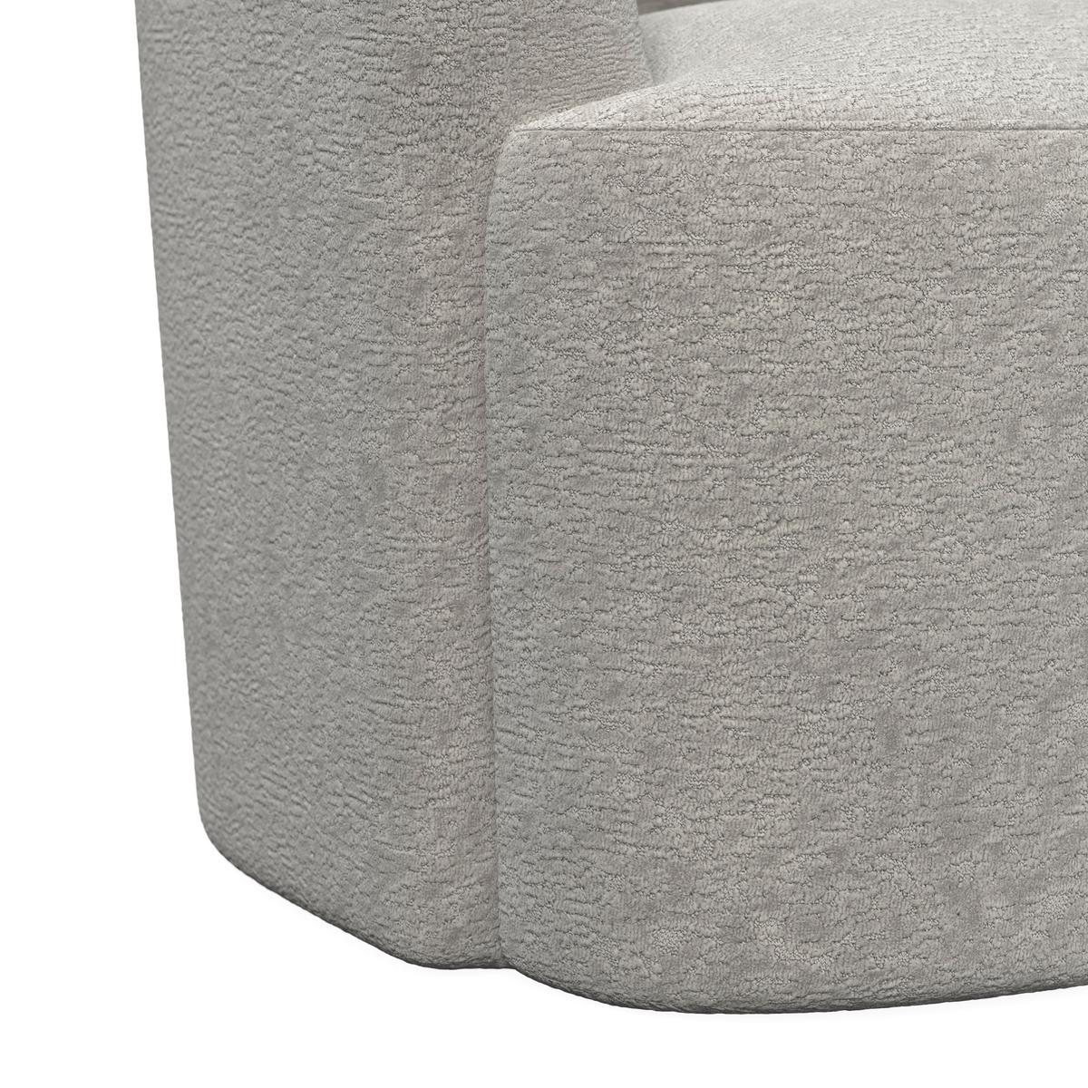 Pohovka JULIE, sivá ženilka, max. 360 kg - sivá, Modern, drevo/textil (178/66/82cm) - Bessagi Home