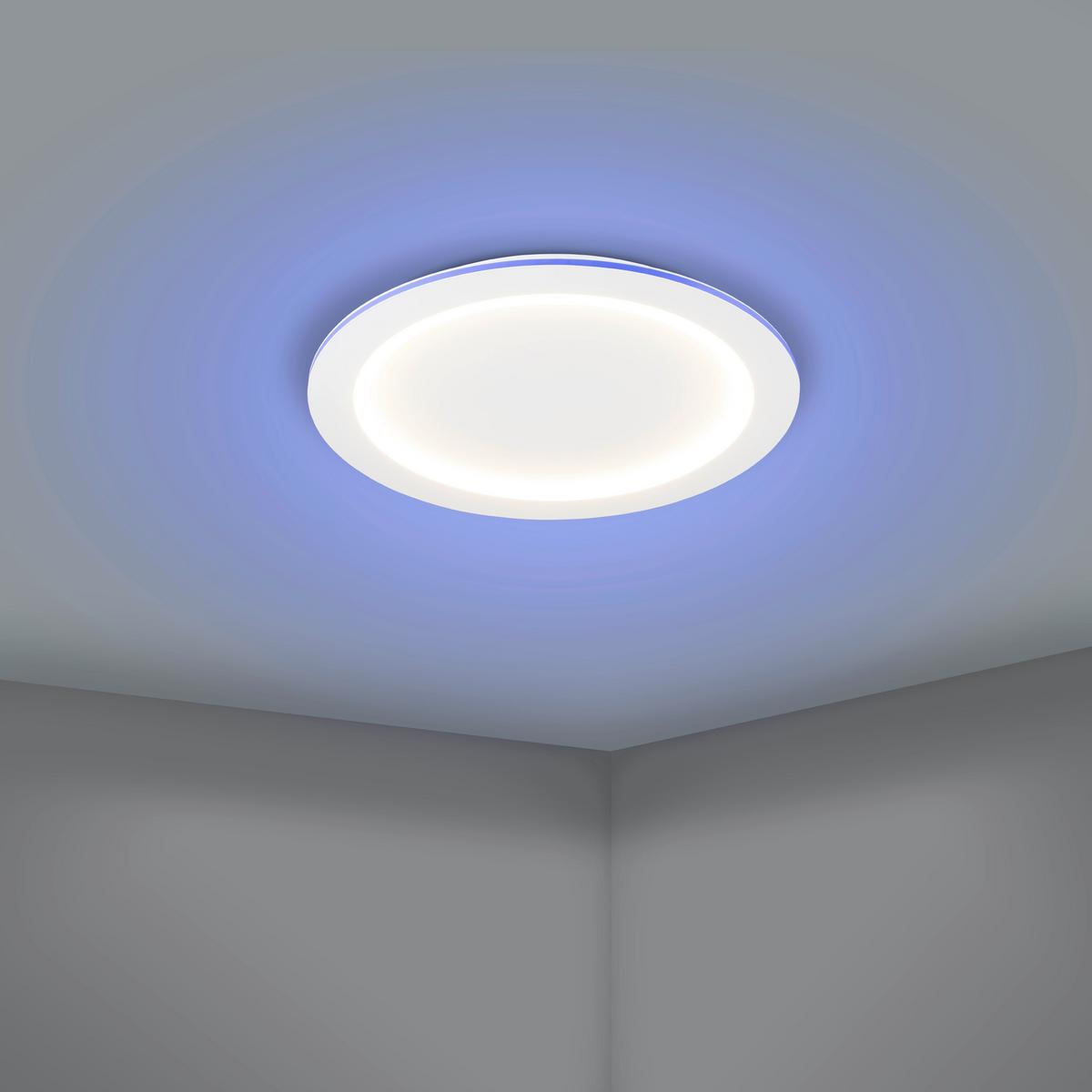 LED-Deckenleuchte 900487* Padrogiano - Weiß, Basics, Kunststoff/Metall (59,5cm) - Eglo
