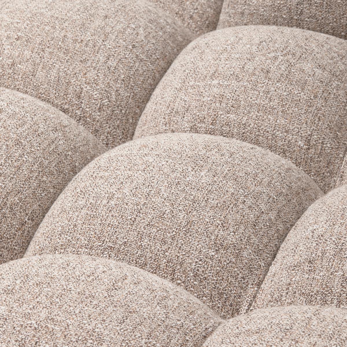 ECKSOFA Allure Braun S: 165x324cm - Schwarz/Braun, Design, Textil (165/324cm) - Livetastic