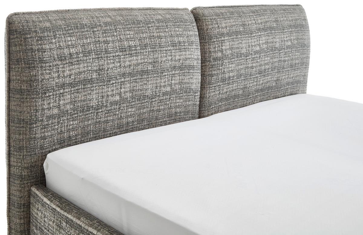 Polsterbett Infinity Liberty Grün 180x200cm - Schwarz/Grün, MODERN, Textil (180/200cm) - Livetastic