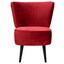 Polsterstuhl Lord Rot Samt - Rot/Schwarz, Trend, Holzwerkstoff/Textil (65/89/70cm) - Carryhome Polsterstuhl Lord Rot Samt - Rot/Schwarz, Trend, Holzwerkstoff/Textil (65/89/70cm) - Carryhome
