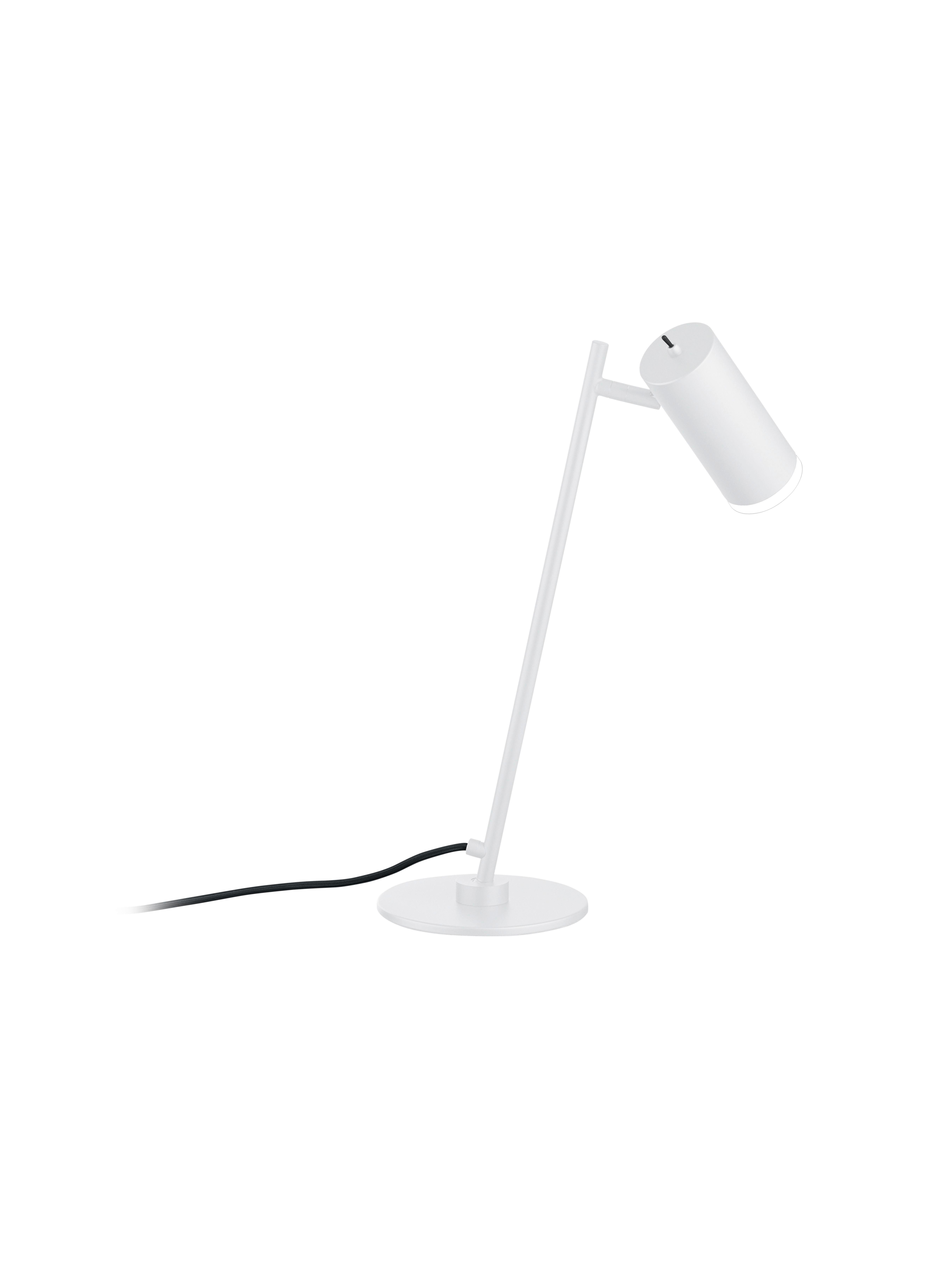Tischleuchte 50403/1-07 - Weiß, Design, Metall (16/50cm) - Hell