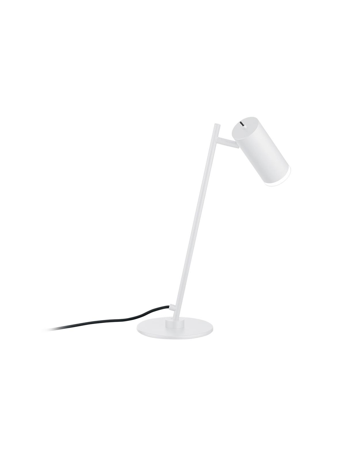 Tischleuchte 50403/1-07 - Weiß, Design, Metall (16/50cm) - Hell