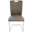 Schwingstuhl Conny - Chromfarben/Schlammfarben, MODERN, Textil/Metall (44/96,5/59cm) Schwingstuhl Conny - Chromfarben/Schlammfarben, MODERN, Textil/Metall (44/96,5/59cm)