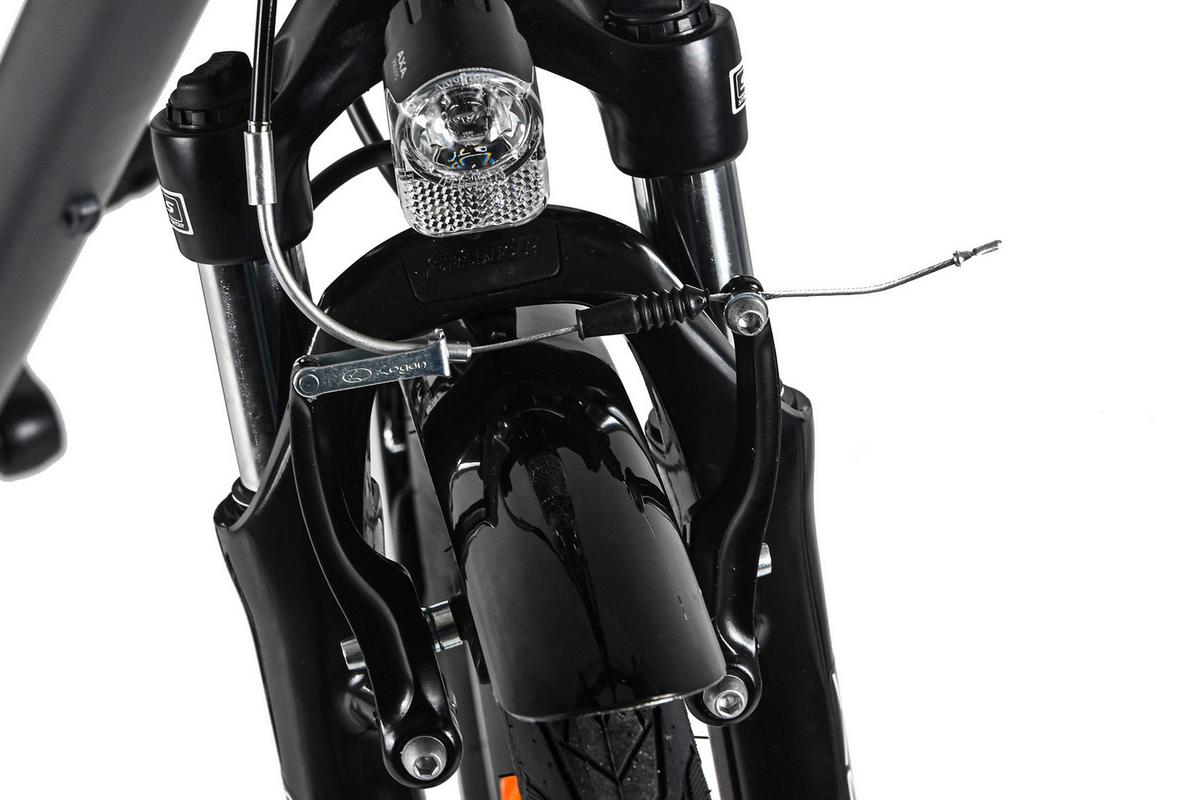 Trekkingrad Herren 28 Zoll - Anthrazit, Basics, Metall