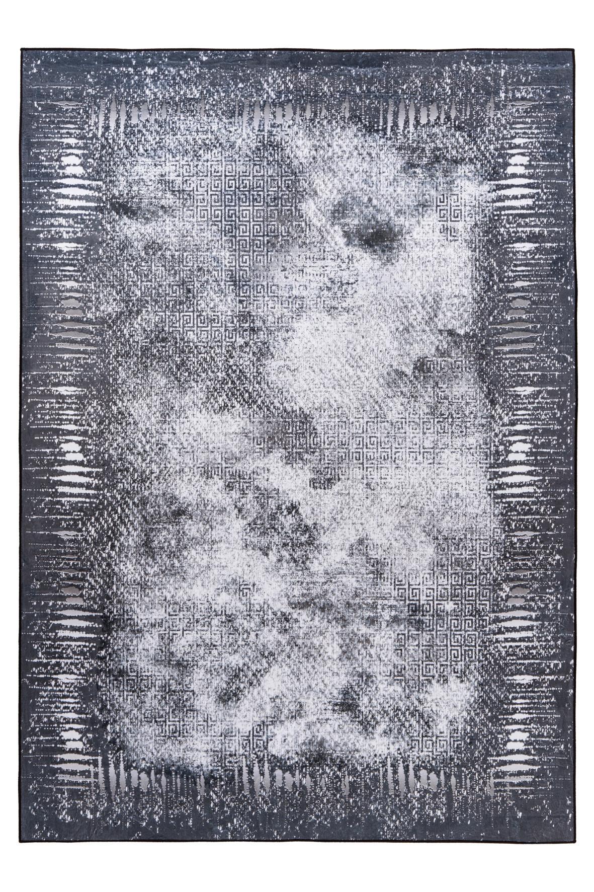 Flachwebteppich My Tampa 132 - Grau, Design, Textil (120/170cm) - Obsession
