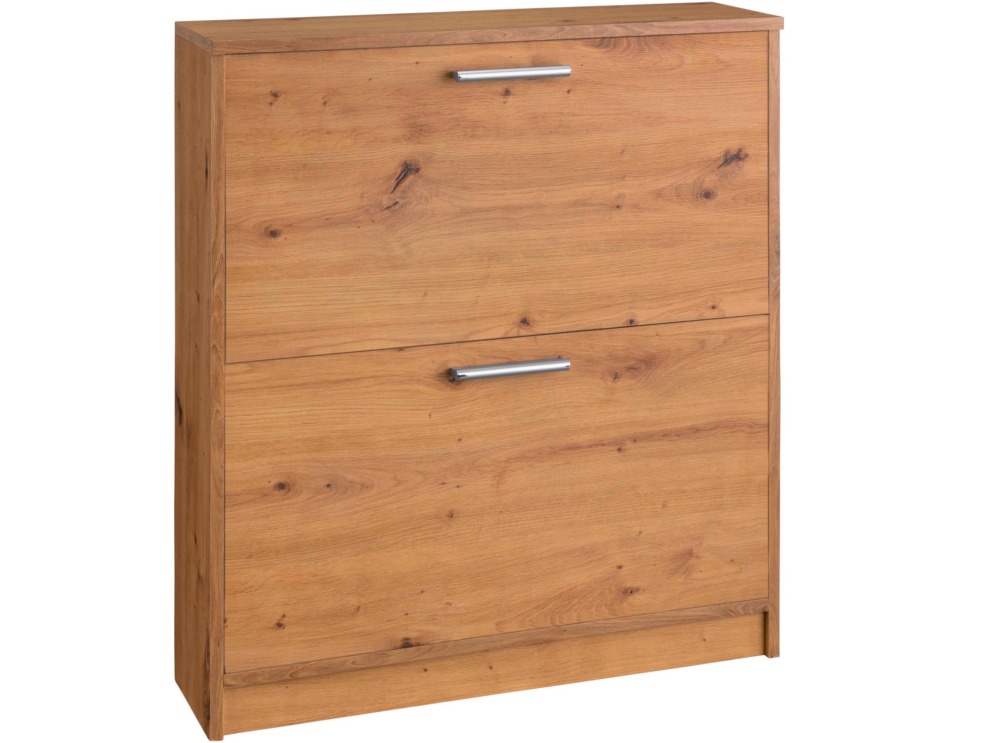 Schuhkipper Bill Naturfarben B: 75 Cm - Naturfarben, Design, Holzwerkstoff (75/83/21cm) - MID.YOU