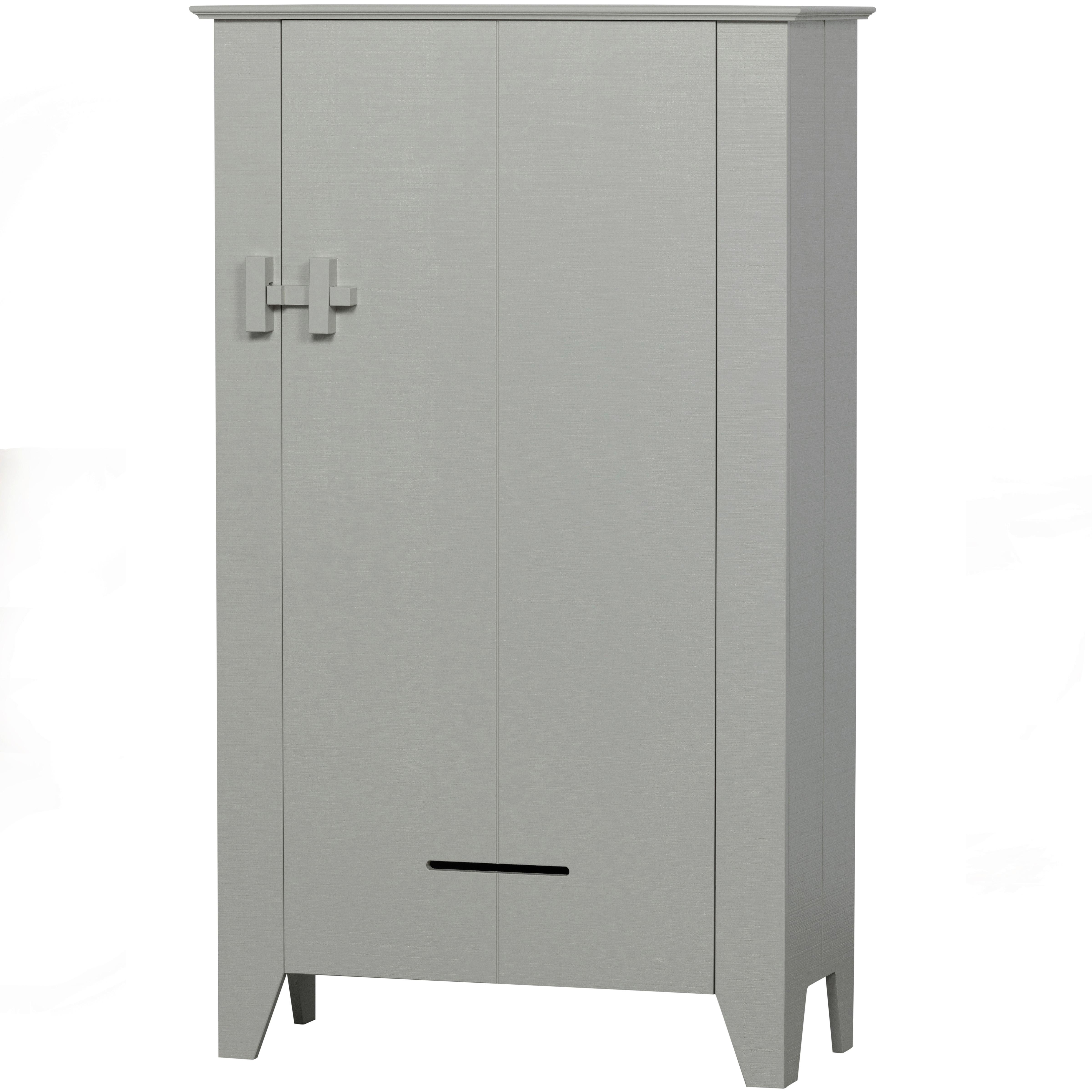 Kommode Gijs Hellgrau B: 85cm - Hellgrau, Design, Holz/Holzwerkstoff (85/142/38cm) - Livetastic