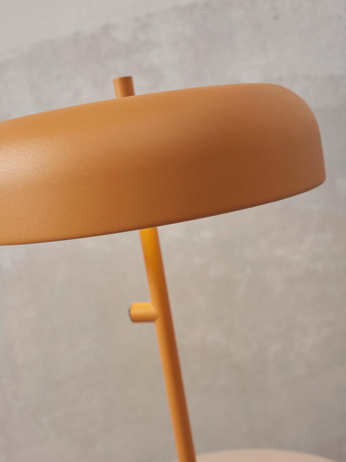 Tischleuchte Porto - Orange, Trend, Metall (30/45cm) - It's about Romi