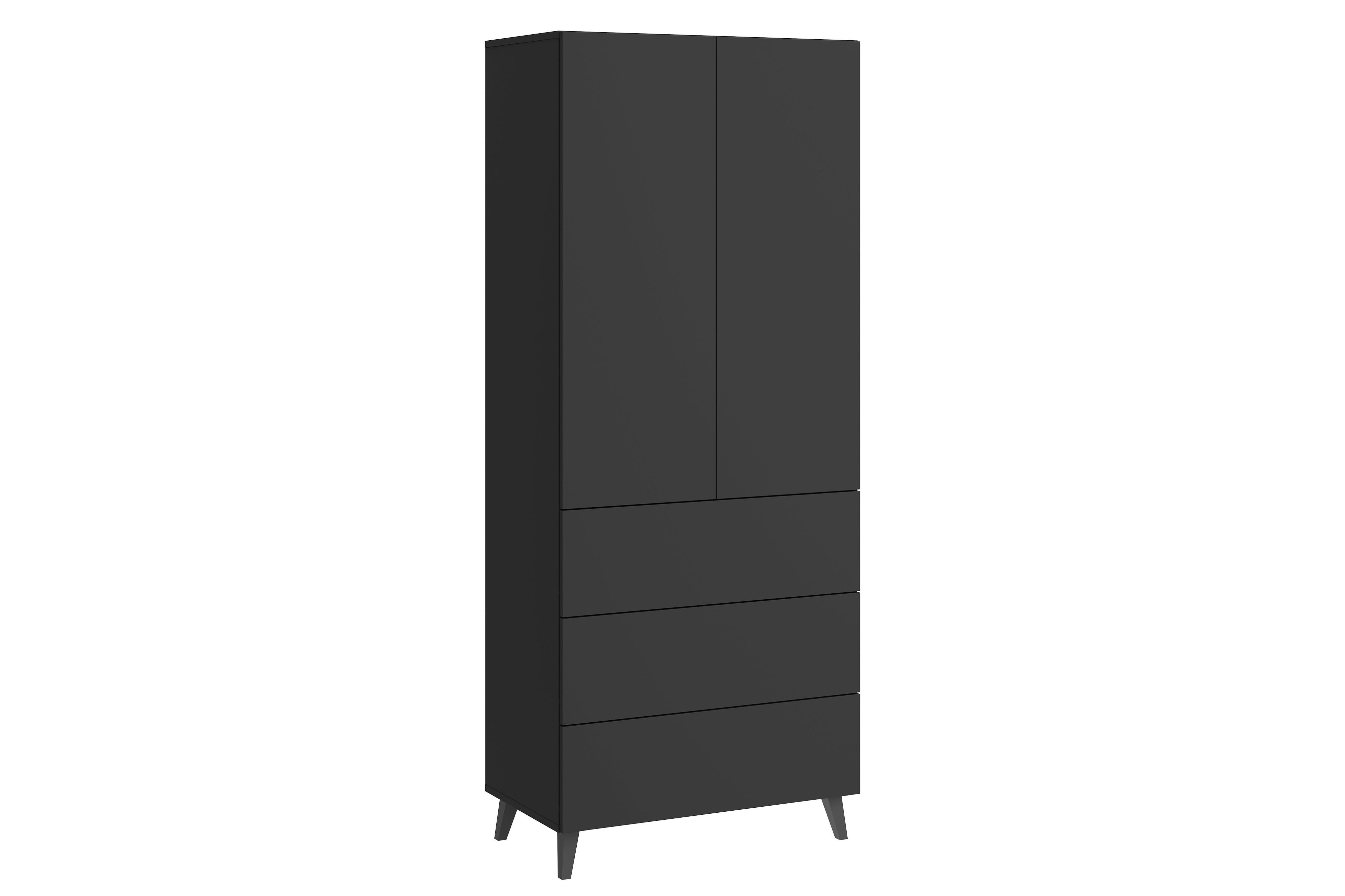Highboard Phuket schwarz B: 70cm