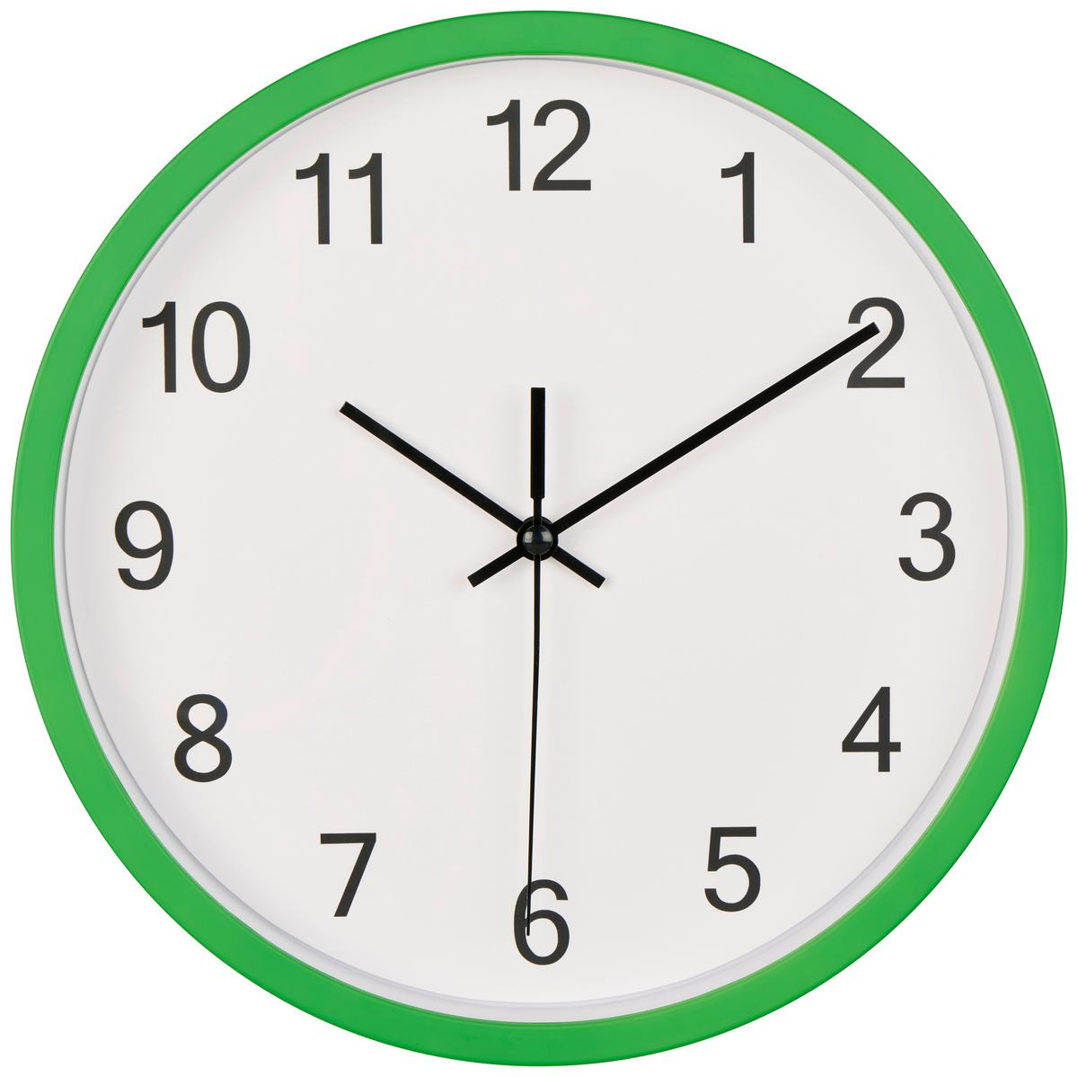 Wanduhr Bounty - Schwarz/Weiß, Design, Glas/Kunststoff (25/4,2cm) - Luca Bessoni