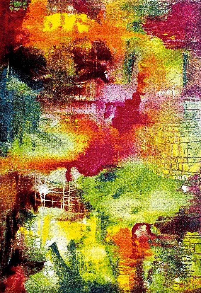 Webteppich Belis - Multicolor, KONVENTIONELL, Textil (120/170cm)