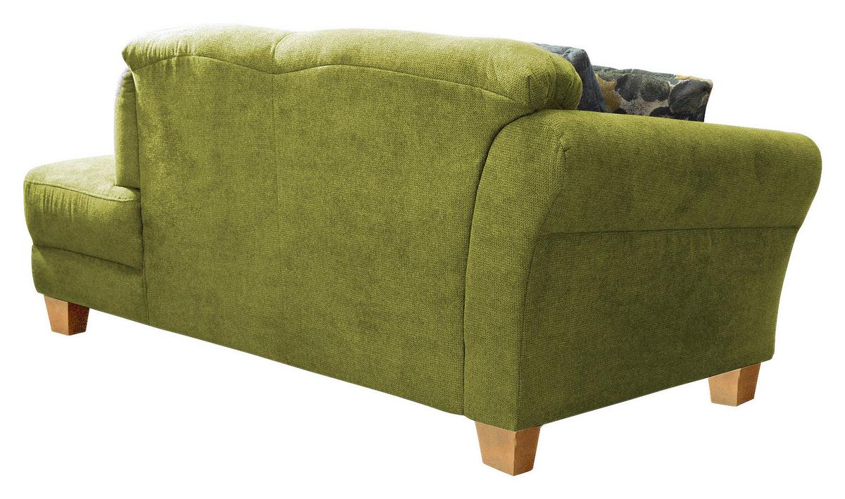 Récamiere Gotland V, Grün B: 194 cm - Naturfarben/Grün, KONVENTIONELL, Textil (194/84/91cm) - Sit & More