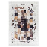 Flachwebteppich Fiesta - Creme, Design, Textil (160/230cm) - Novel