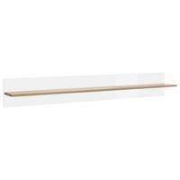 WANDBOARD Clair Weiß/Eiche Dekor B:138cm - Eichefarben/Weiß, Design, Holzwerkstoff (138/20/20cm) - MID.YOU