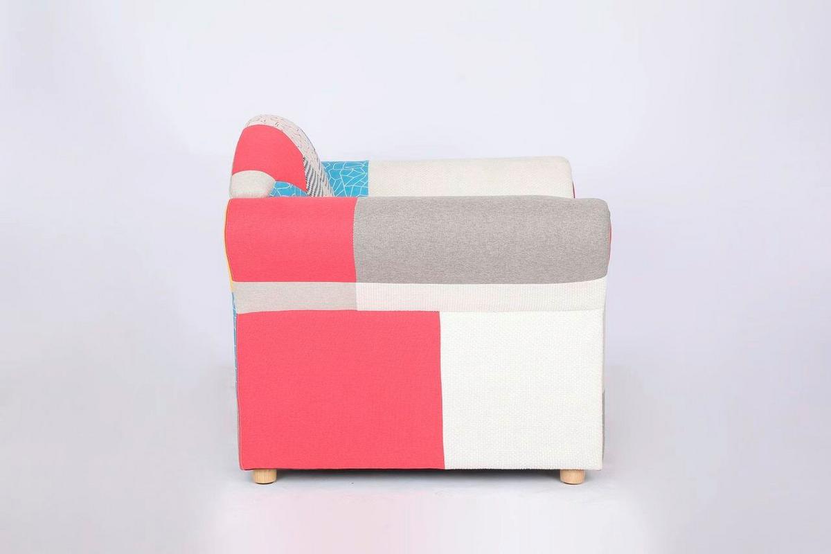 Polstersessel Loretta, Bunt ca. 84x84x110 cm - Basics (84/84/110cm)