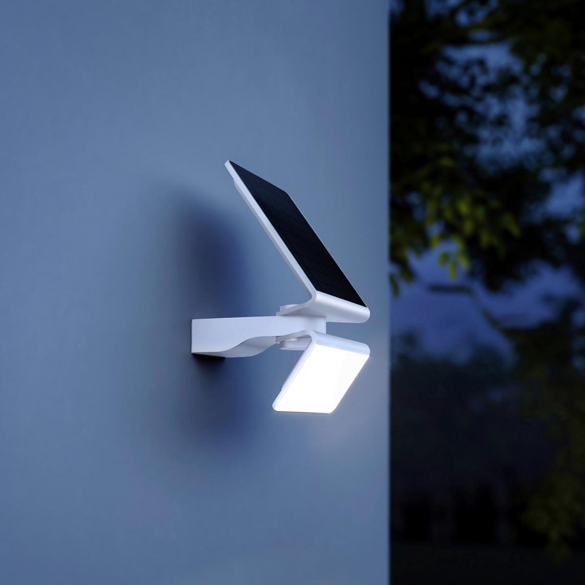 Solarleuchte Außenleuchte Xsolar L-S One - Weiß, Basics, Kunststoff (18,7/18,9/29,8cm) - Steinel