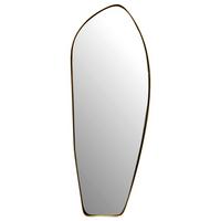 Wandspiegel Goldfarben B: 33 cm - Goldfarben, Design, Glas/Metall (33/90/2,5cm) - MID.YOU