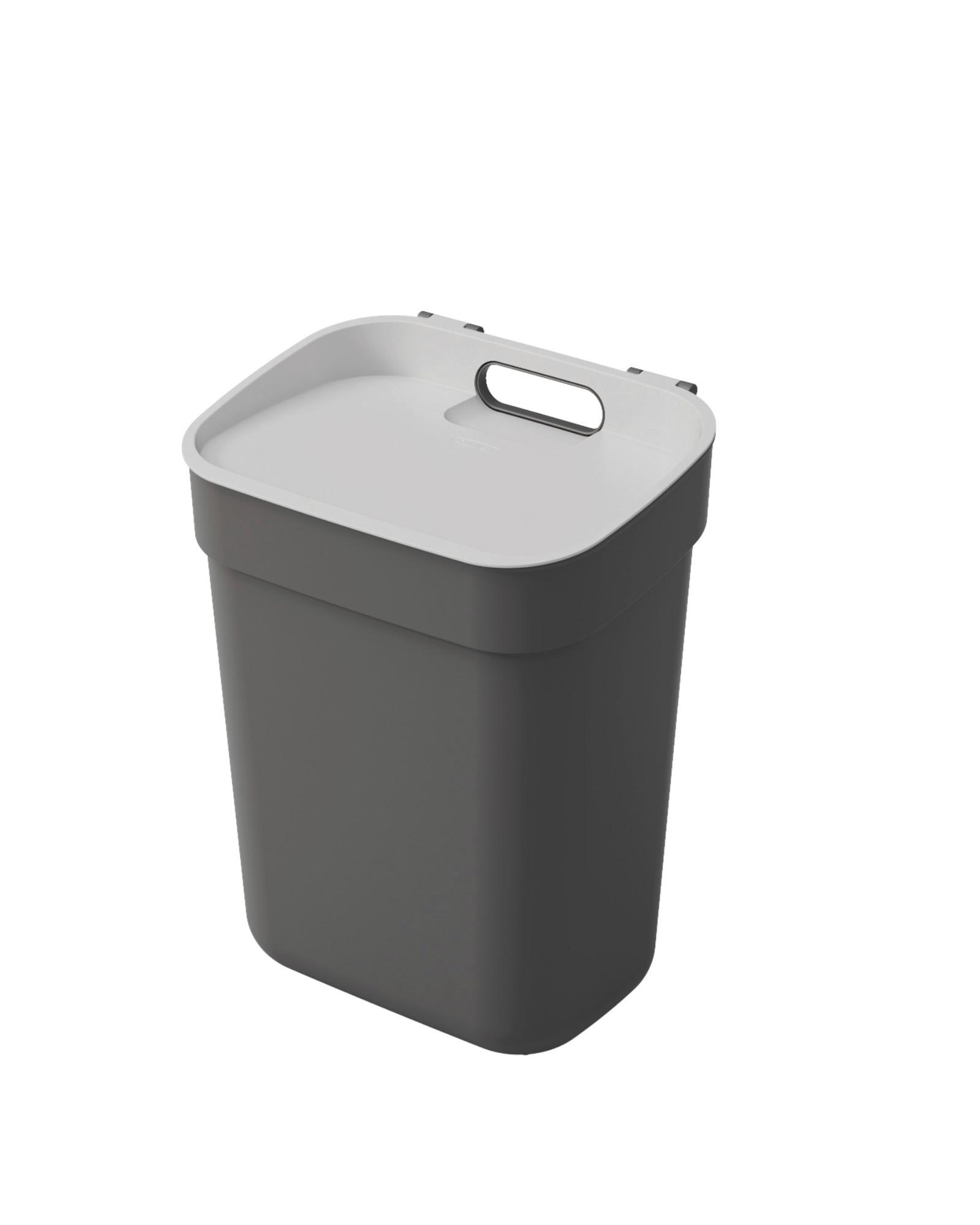 Odpadkový kôš CURVER READY TO COLLECT 10L - tmavosivá, Basics, plast (18,6/32,9/25cm) - Curver