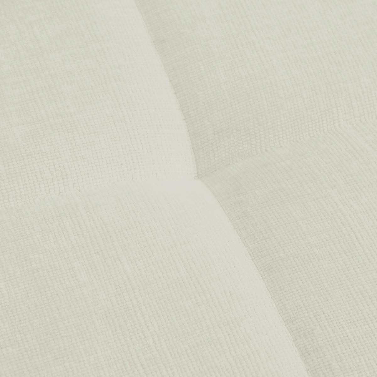 Velká pohovka MATTEO, bílá tkanina NANO - bílá/černá, Moderní, dřevo (246/93/124cm)
