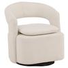 Sessel Laurel - Weiß, Design, Textil/Metall (69/75/72cm) - Livetastic
