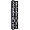 CD-Regal Almera Anthrazit/Eiche Dekor B:42cm - Honigeiche/Anthrazit, Design, Holzwerkstoff (42/183/20cm) - MID.YOU