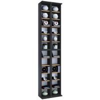 CD-Regal Almera Anthrazit/Eiche Dekor B:42cm - Honigeiche/Anthrazit, Design, Holzwerkstoff (42/183/20cm) - MID.YOU
