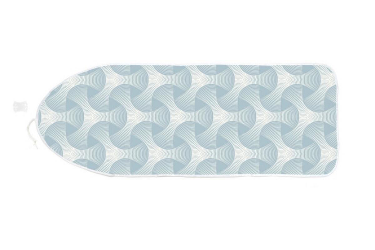 Bügelbrettbezug Bozena - Blaugrau, KONVENTIONELL, Textil (130/50/0,5cm) - Homezone