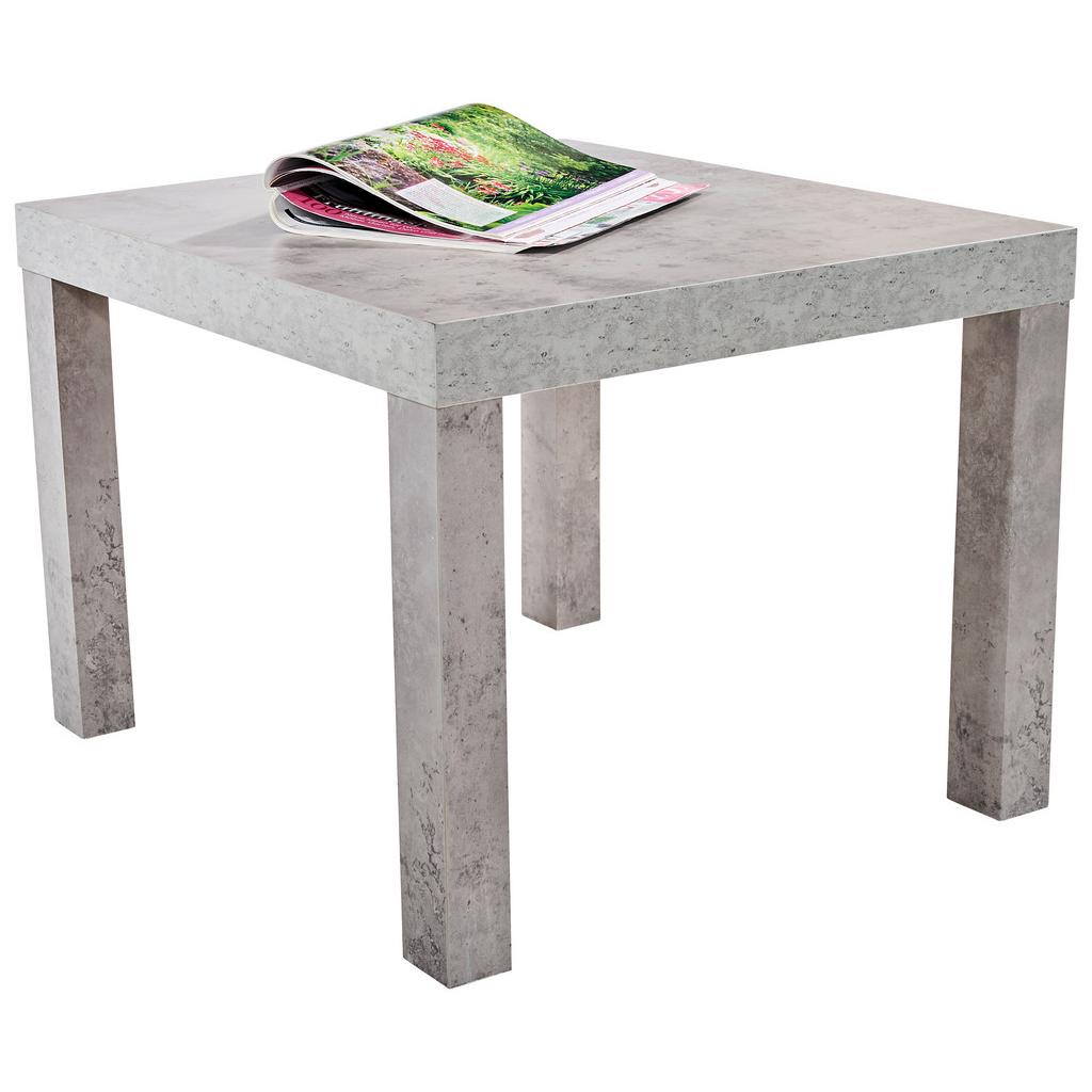 Couchtisch Nora, Betonoptik hell