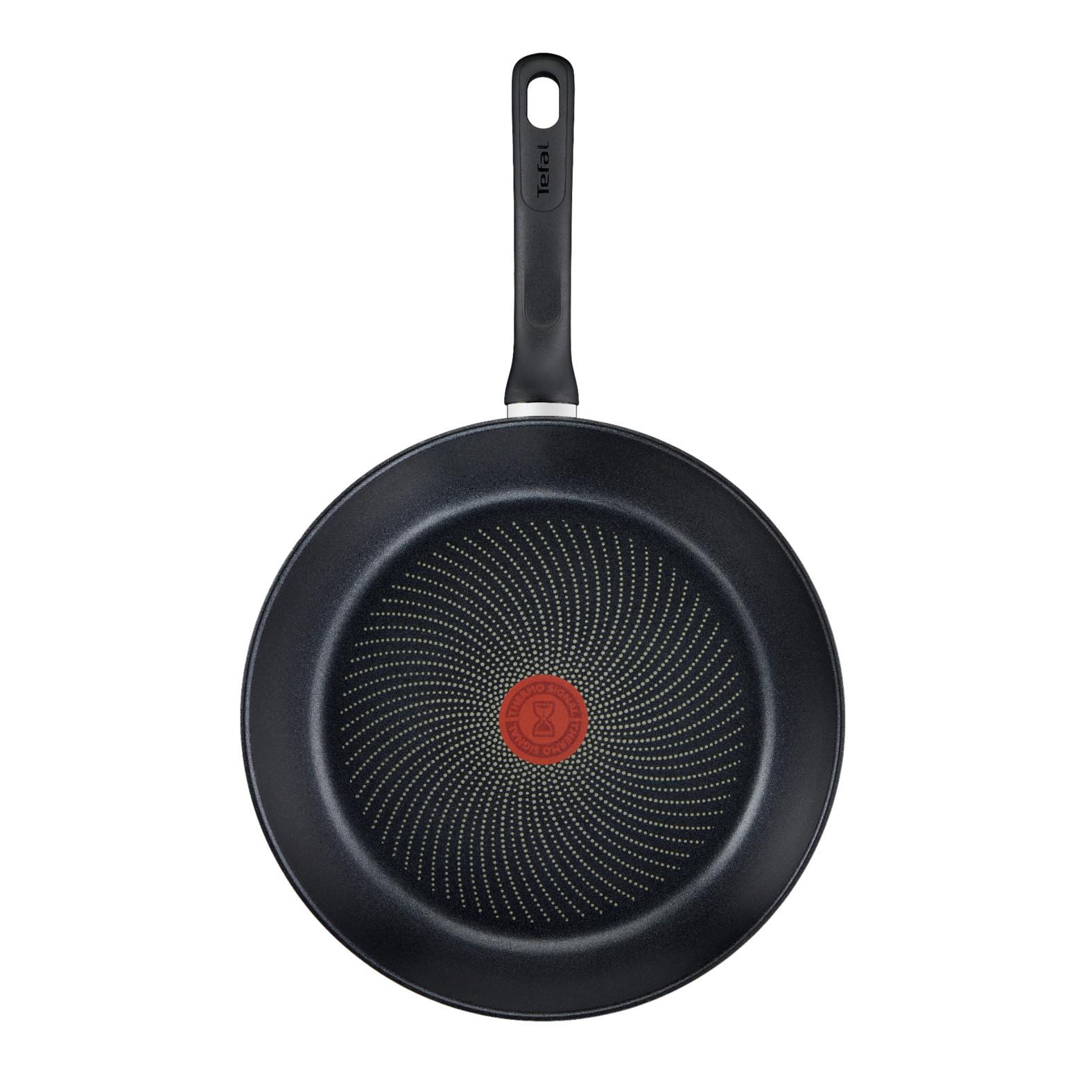 Schmorpfanne Duetto Bakelite - Edelstahlfarben, Basics, Metall (24cm) - Tefal