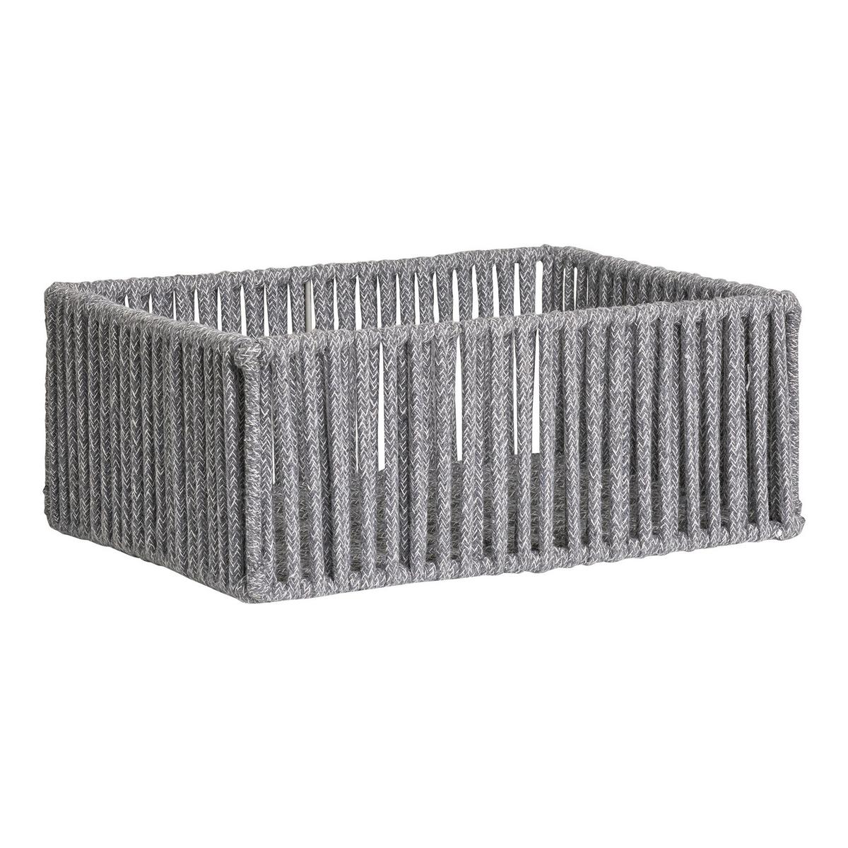 Korbset Arese Grau 3-Teilig - Grau, Design, Textil/Metall (16/10/26null)