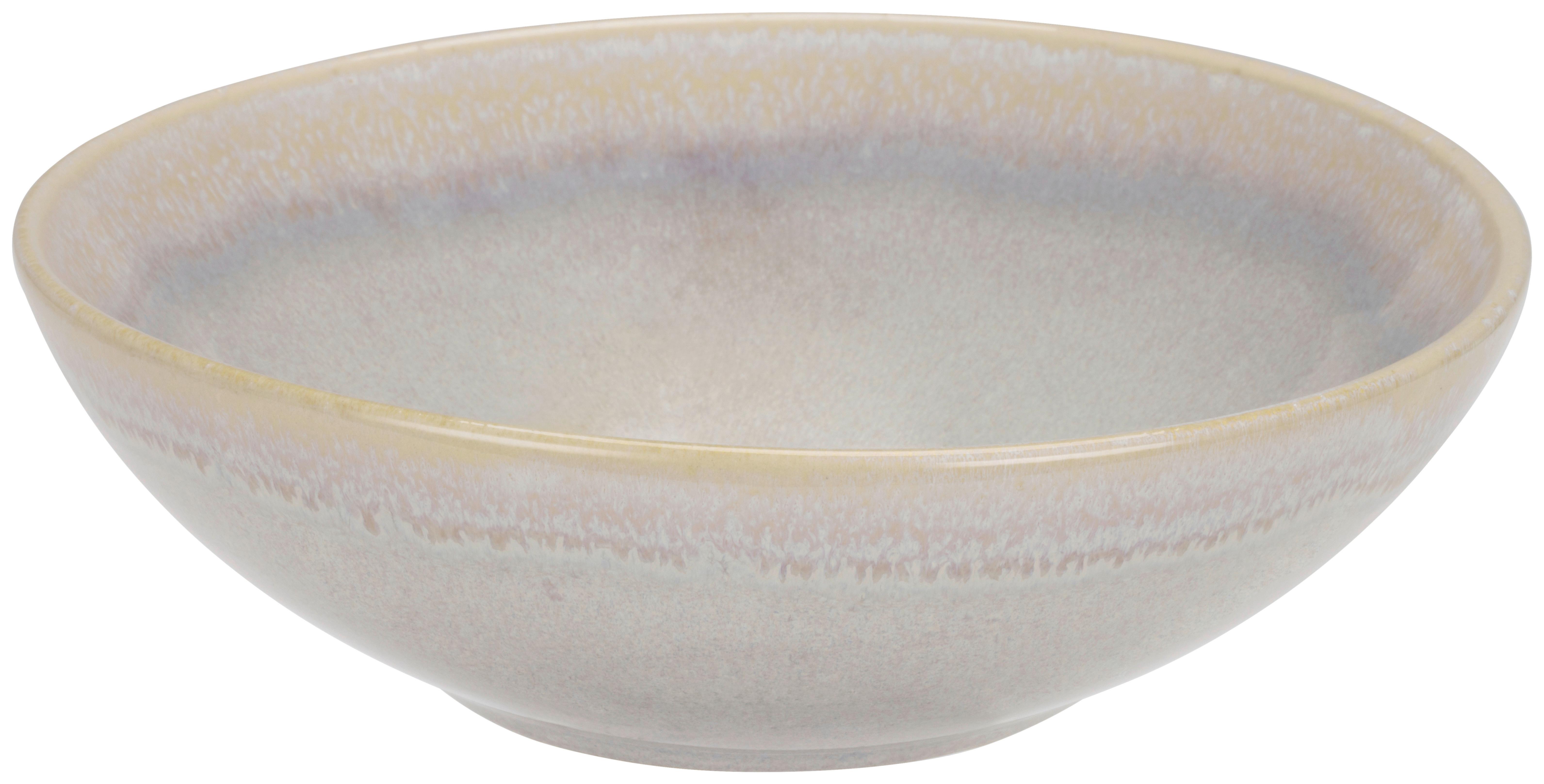 Mélytányér Christina - bézs, Basics, kerámia (18/5,5cm) - James Wood