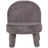 Dětská čalouněná židle CORTO potah šedý - šedá, Moderní, dřevo/textil (39/48/44cm) - Mömax