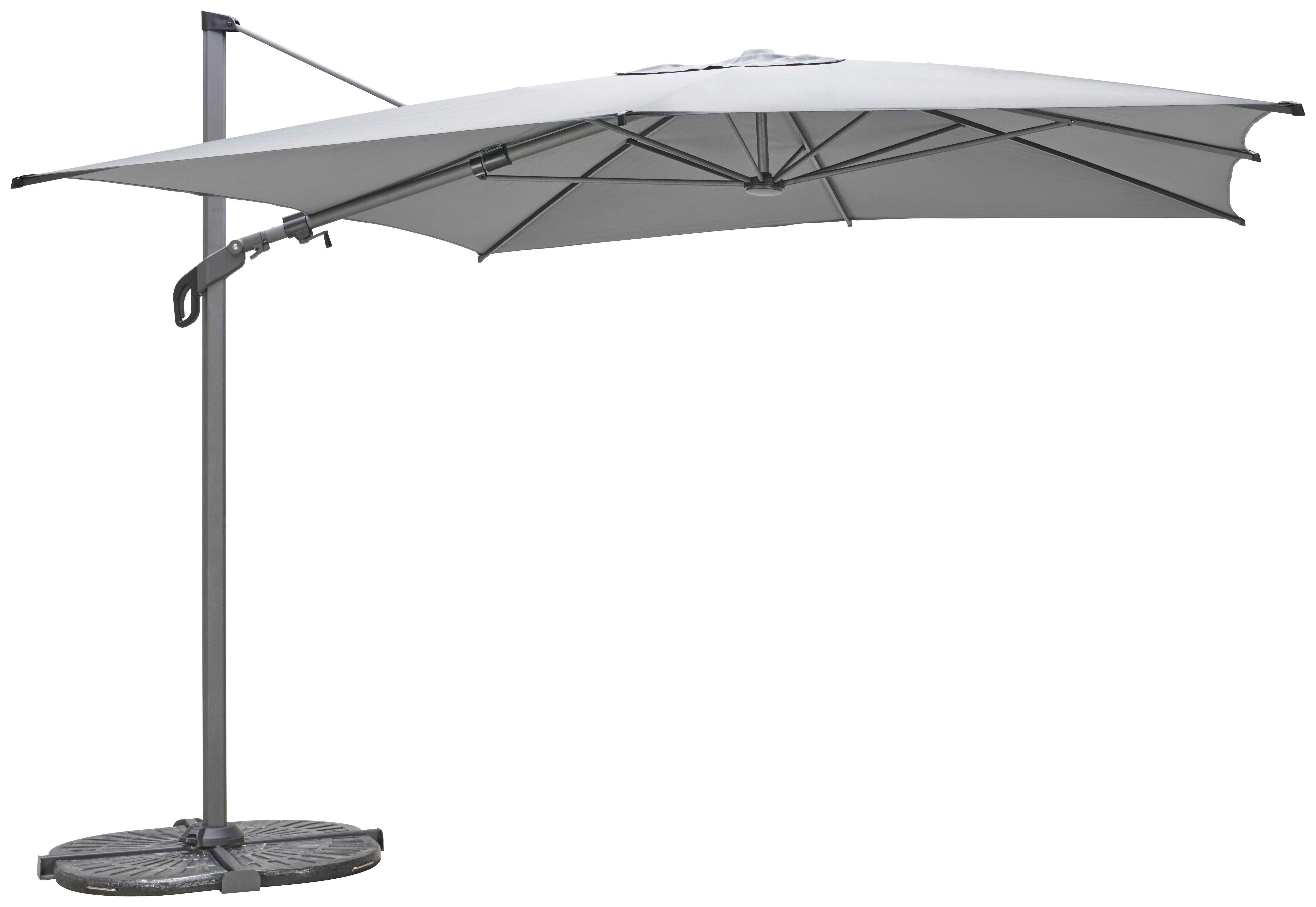 Ampelschirm Luxor BxHxT: 300x400x270 cm Anthrazit