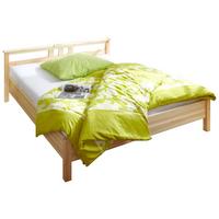 Postel z masívu Merci - 140x200cm - barvy borovice, Konvenční, dřevo (140/200cm) - MID.YOU