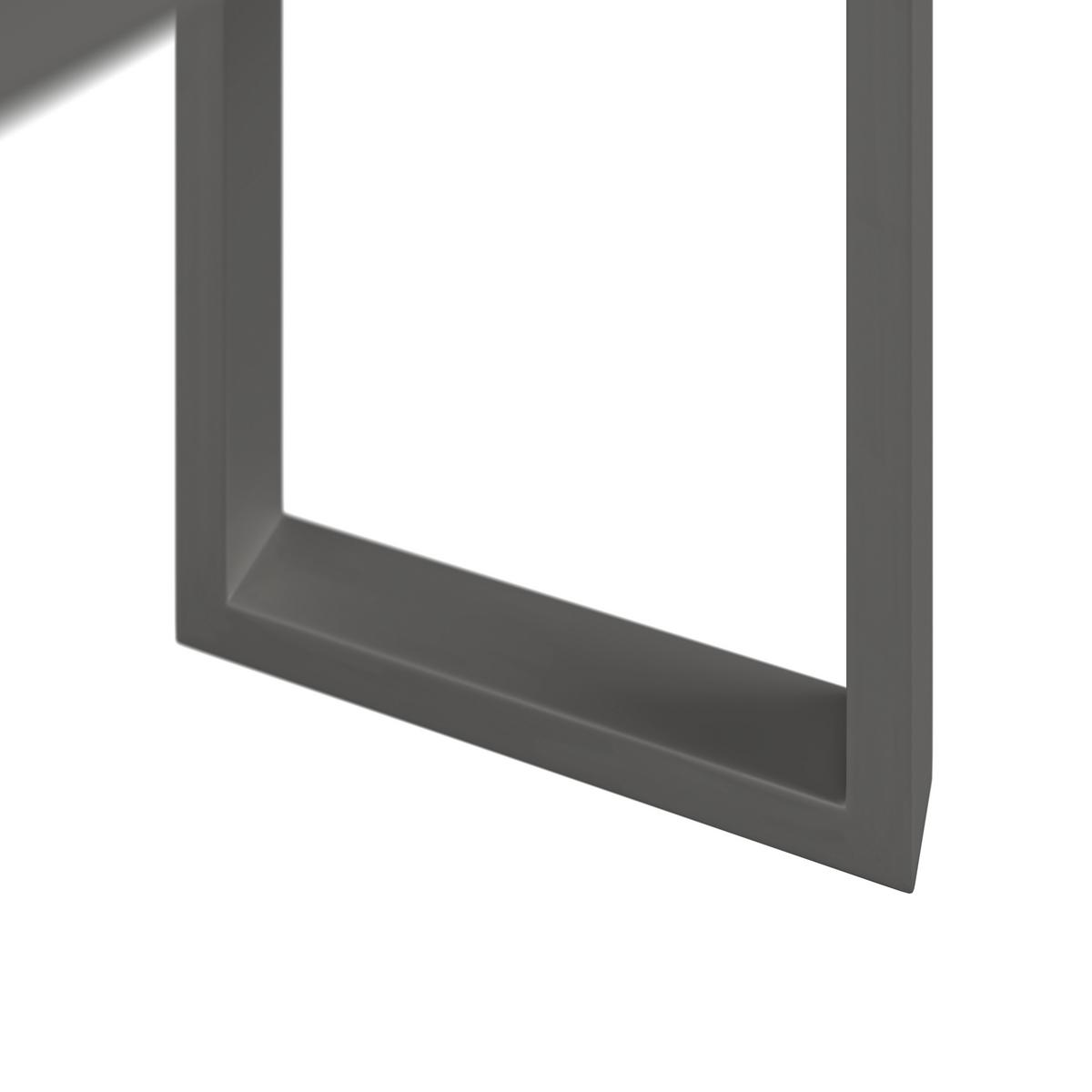 GARTENSET WELLINGTON - Hellgrau/Naturfarben, MODERN, Kunststoff/Metall (239/75cm) - Beldano