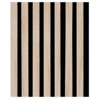 Akusztikus Panel Decowall 260/30cm - tölgyfa színű, Modern, műanyag/faalapú anyag (30/260/1,7cm)