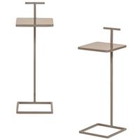 Beistelltisch Toste Sandfarben B: 22 cm - Sandfarben, Design, Metall (22/22/64cm) - Livetastic