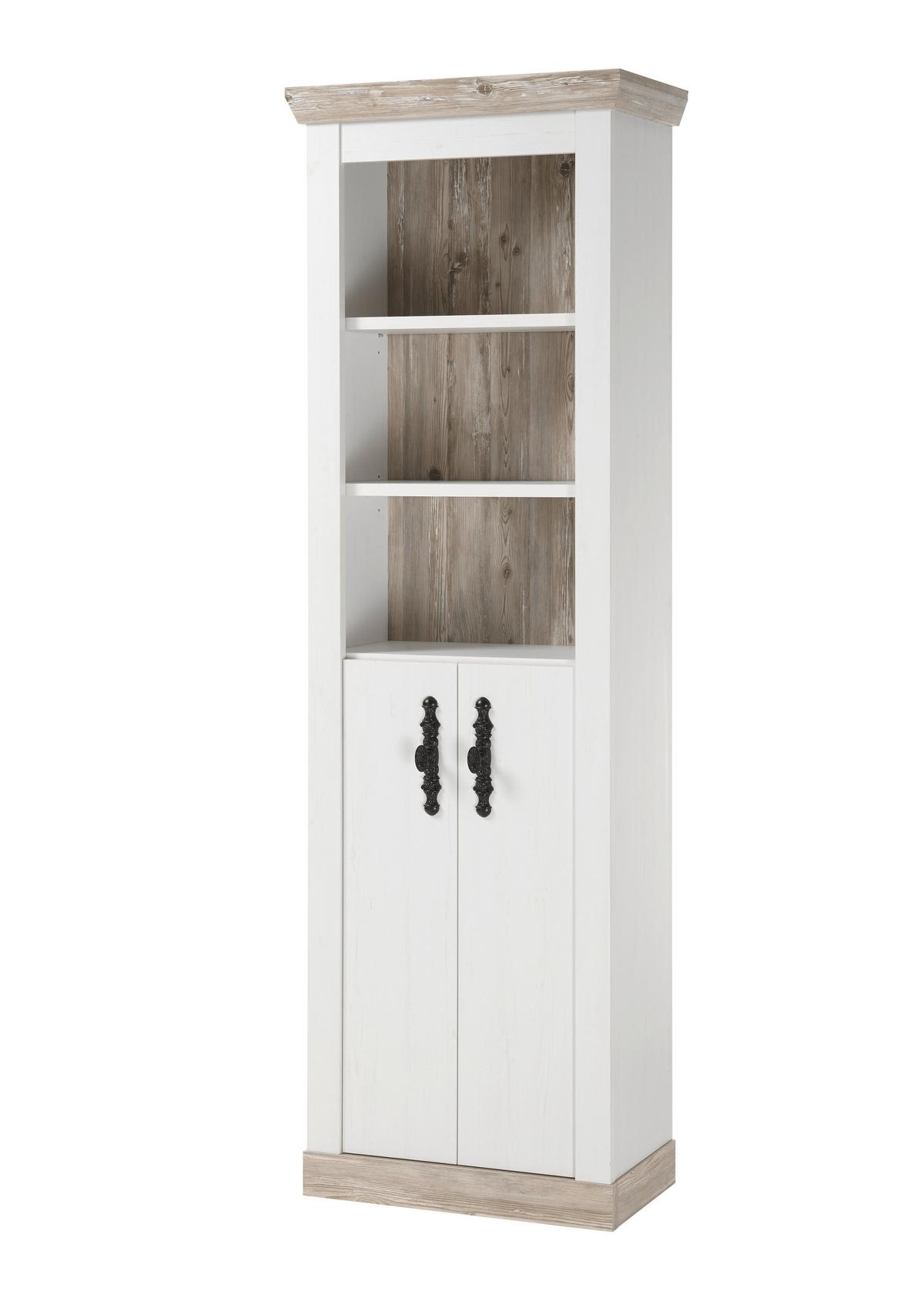 Hochschrank Florenz Pinienfarben B: 65cm - Pinienfarben, Design, Holzwerkstoff (65/200/35cm) - MID.YOU