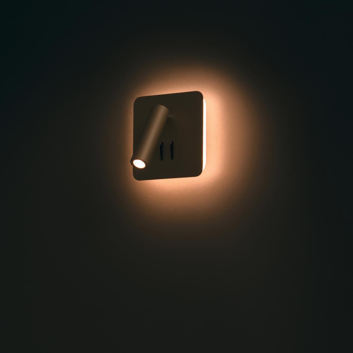 Wandleuchte Ios 176 - Schwarz, Trend, Metall (13/13/10cm) - MAYTONI
