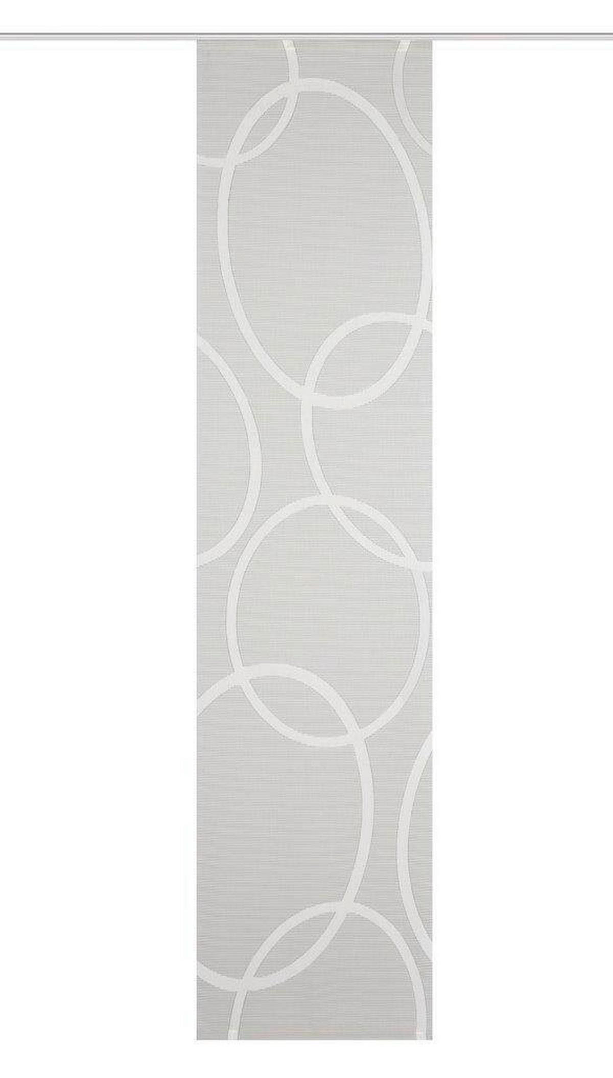 Flächenvorhang Pinalo - Grau, Design, Textil (60/245cm)