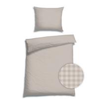 POSTEĽNÁ BIELIZEŇ S41.005.KARO FIVE LEINEN - béžová, Basics, textil (140/200cm) - Florella