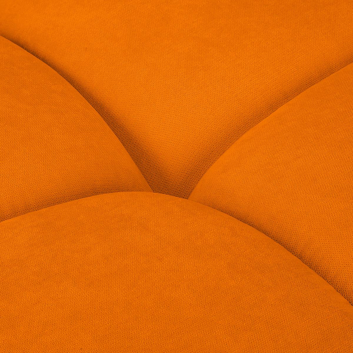 Ecksofa Azzuro Gelb S: 256x175 cm - Gelb/Silberfarben, Design, Textil (256/175cm) - Livetastic