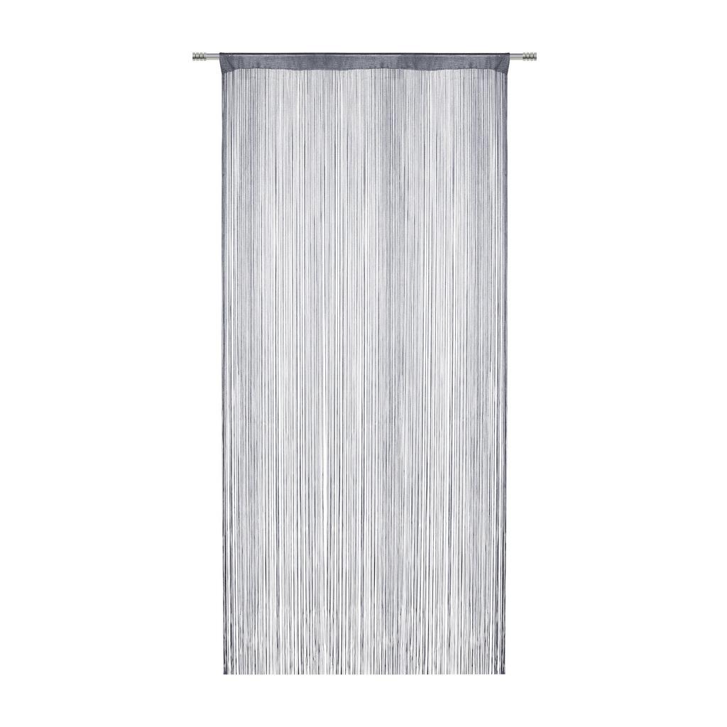Provázková Záclona Franz, 90/245cm, Šedá