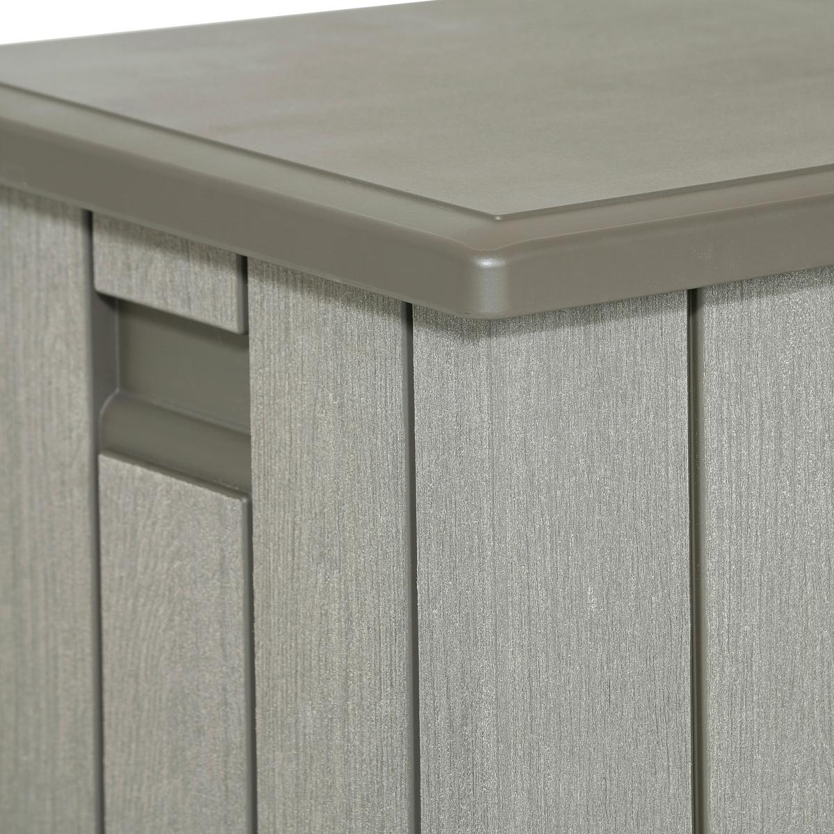 Kissenbox Wasserdicht 151x69x72 cm 570L Grau - Grau, Basics, Kunststoff (151/69/72cm)
