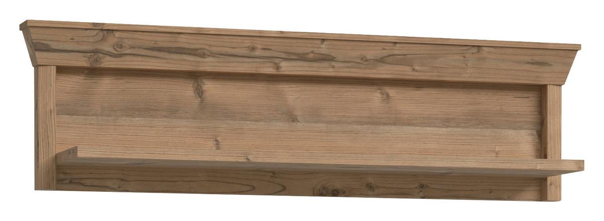 NÁST. POLICA SO ZADNÝM PANELO NEPAL - Konventionell (123/34/24cm)
